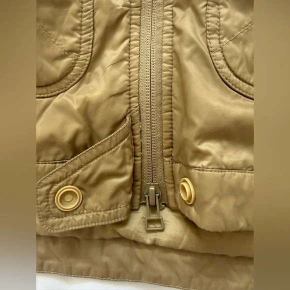MAAP x The Arrivals Alt Road Jacket - Sand Gold, Hooded Packable Quilted, Side - Picture 6 of 15